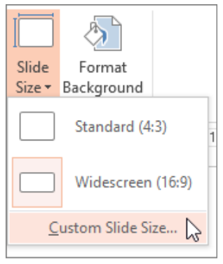 Какой размер слайда в powerpoint. MS POWERPOINT Window Custom Slide Size. Widescreen POWERPOINT Size.